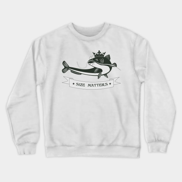 Size matters Crewneck Sweatshirt by Karroart